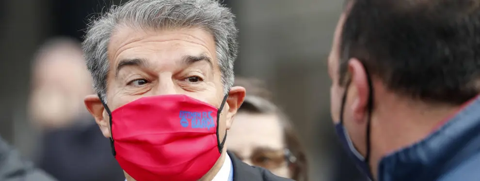 Laporta le cuelga el cartel de intransferible a este jugador del Barça