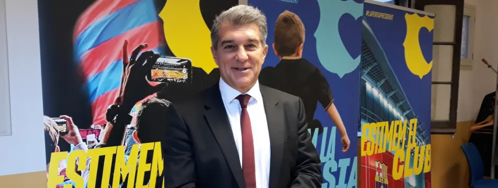El delantero perfecto para el Barça se pone a tiro para Joan Laporta