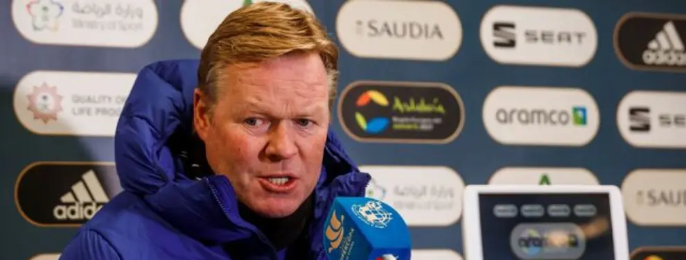 Ronald Koeman rechaza al momento el posible fichaje de este jugador