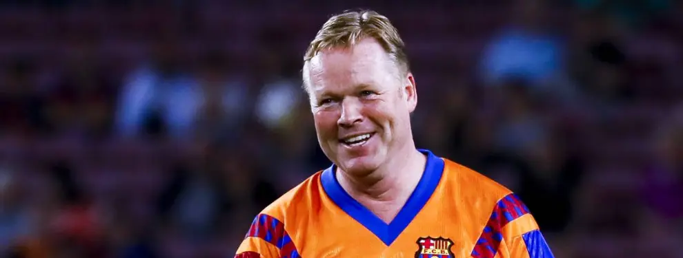 Ronald Koeman no lo ve mal: este delantero quiere llegar al Barça