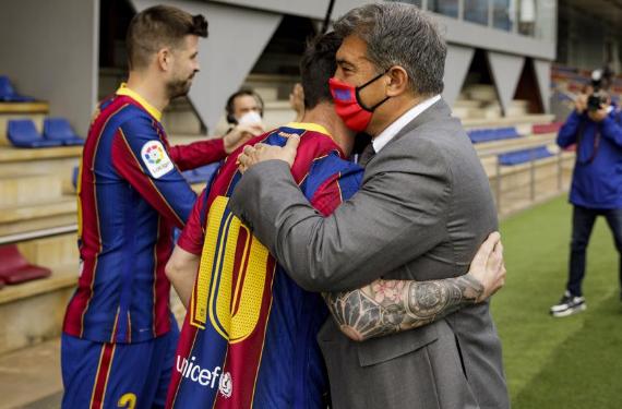 ¡Joan Laporta negocia con Luis Suárez! Messi no se cree lo ocurrido