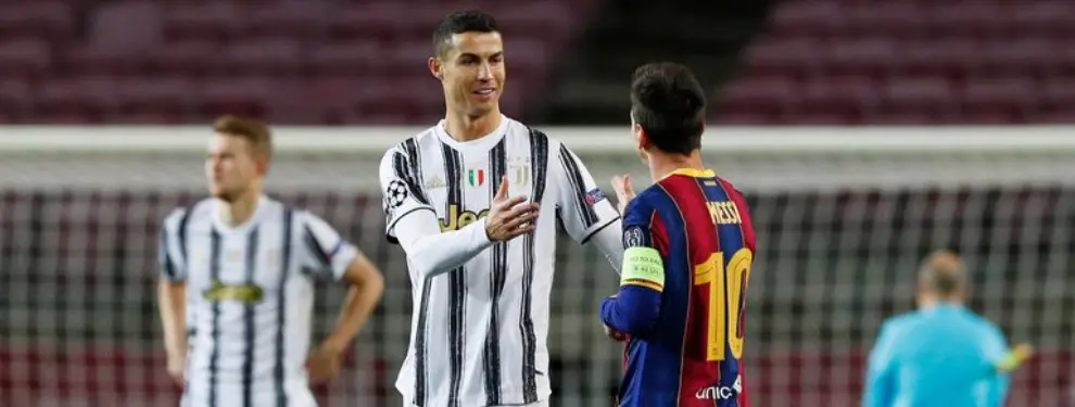 Cristiano Ronaldo contacta con un crack del Barça peleado con Messi
