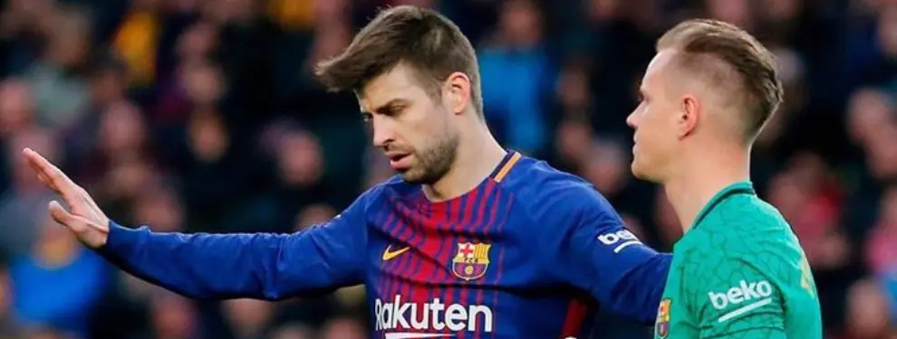 Gerard Piqué lanza otro dardo a Ter Stegen: el vestuario en llamas