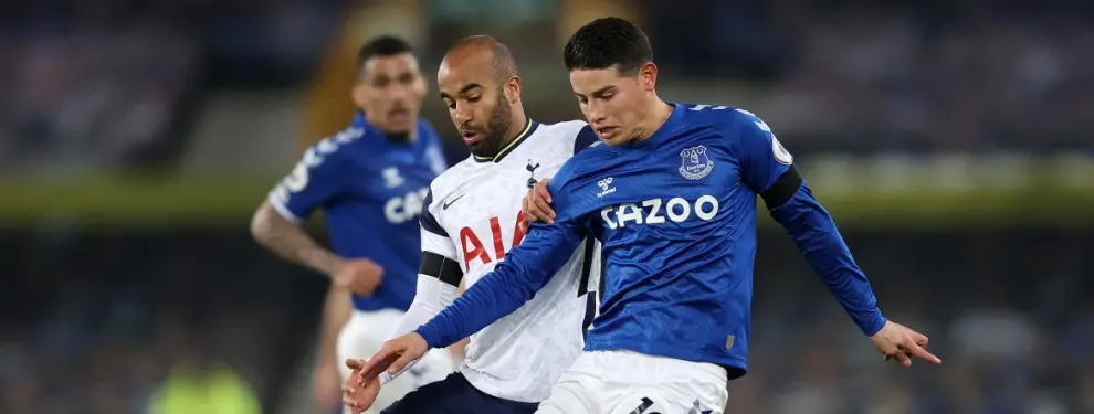 El Everton busca repetir la fórmula James Rodríguez en el Real Madrid