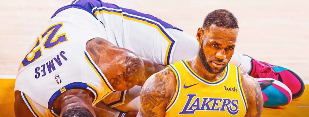 Los Lakers se hunden: LeBron James está acorralado de cara a Playoff