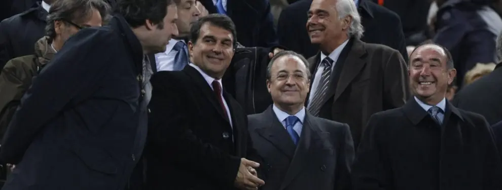 Laporta y Florentino Pérez reciben el ofrecimiento de este jugador