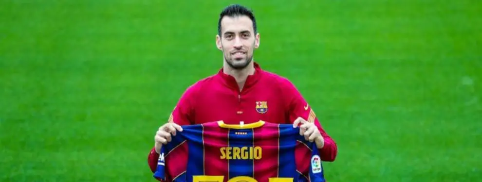 Sergio Busquets necesita relevo en el Barça: este es el favorito