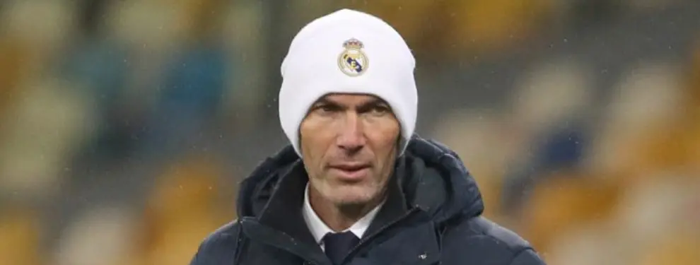 Zidane suelta la bomba más gorda que se recuerda en el Real Madrid