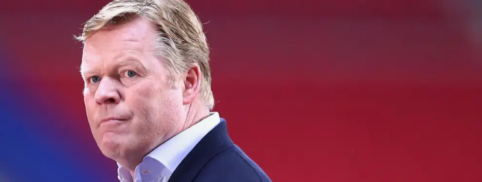 Koeman le abre la puerta de salida. Es un canterano con mucho futuro