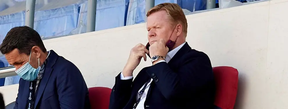 ¡Giro en el futuro de Ronald Koeman! El Barça medita este bombazo
