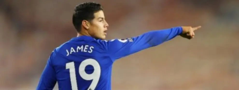 Otro caso James Rodríguez: el Everton quiere hurgar en el Real Madrid