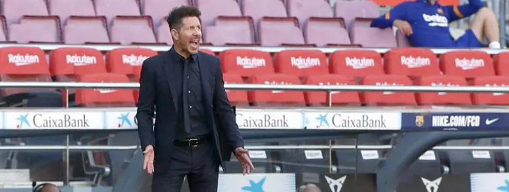 Diego Pablo Simeone pide la llegada de un delantero colombiano