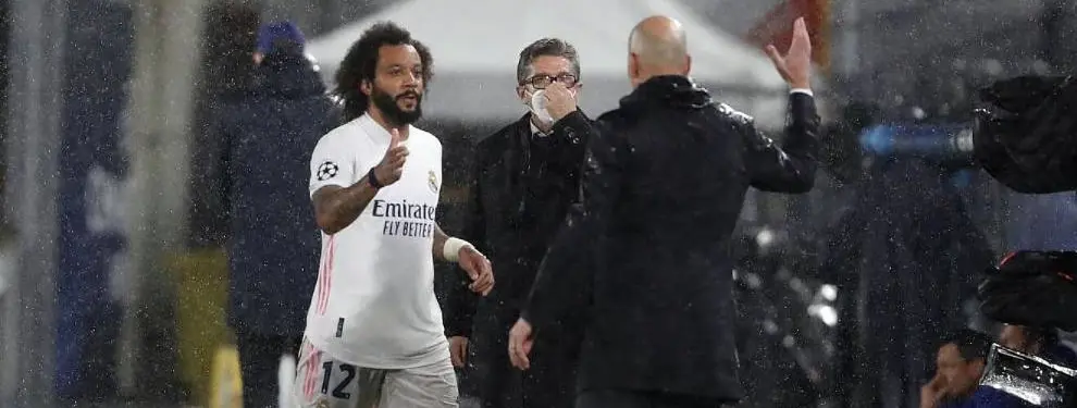 Sale la verdad de la pelea de Marcelo Vieira con Zinedine Zidane