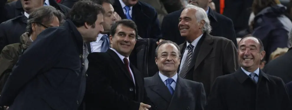 Laporta y Florentino Pérez tienen el mismo tapado para el banquillo