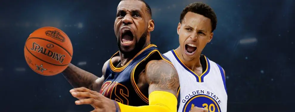 Stephen Curry aturde a un LeBron James sin margen: última prueba hoy