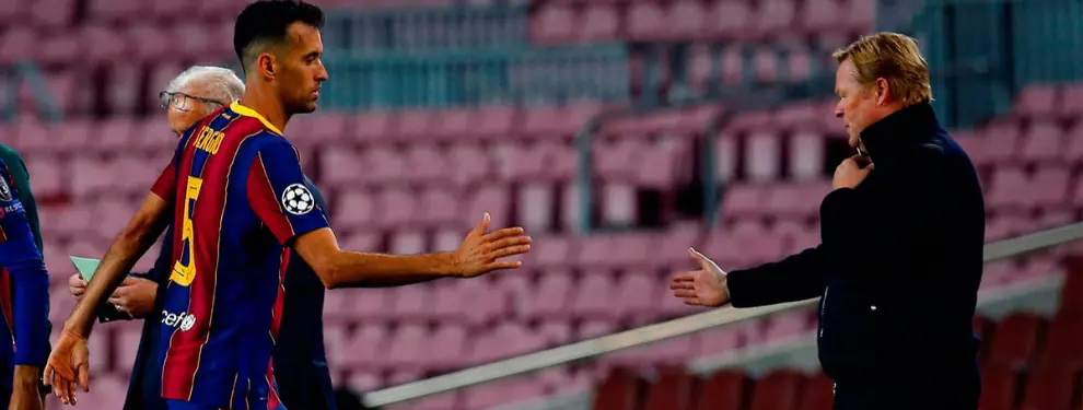 Ronald Koeman lo tiene claro: “Es el sustituto de Busquets”