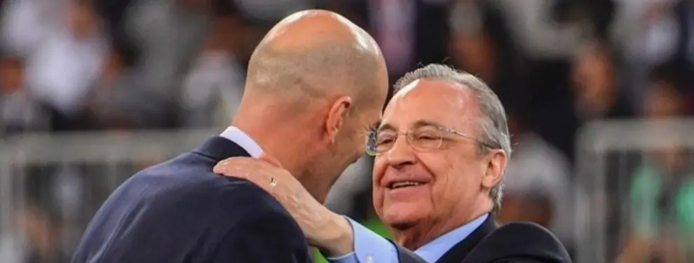 Florentino Pérez tiene sustituto para Zidane (el vestuario lo pidió)
