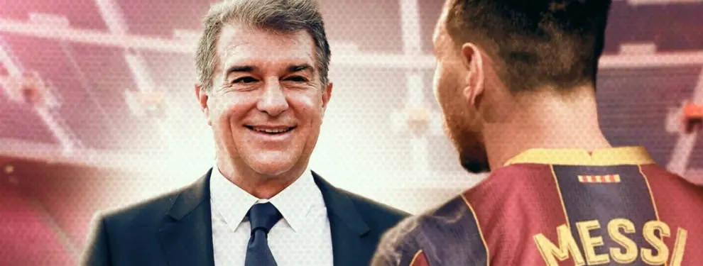 Joan Laporta traza un nuevo plan: Leo Messi pone patas arriba el Barça