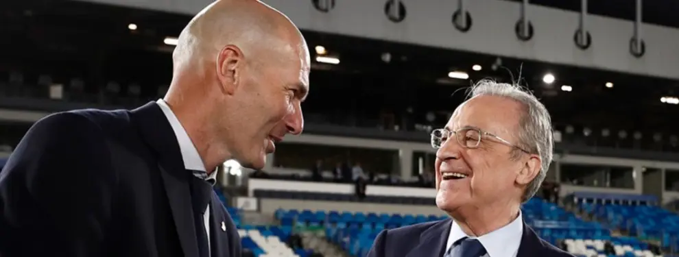 Florentino Pérez pacta una incorporación con el sustituto de Zidane