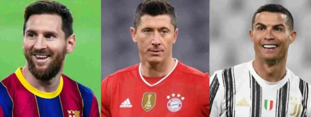 Lewandowski se llena de oro: ni Messi ni Cristiano Ronaldo lo superan