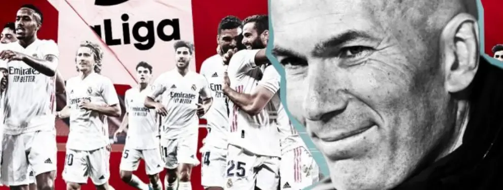 Solo un jugador del Real Madrid quería que siguiera Zinedine Zidane