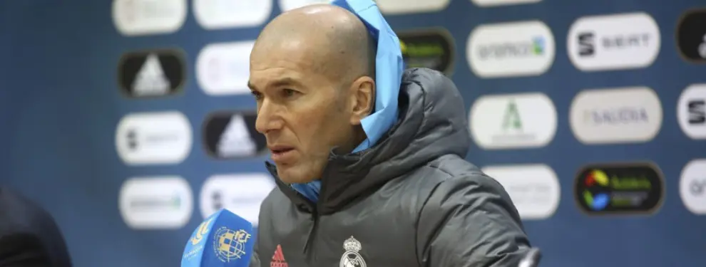 Estos jugadores celebran la marcha de Zinedine Zidane del Real Madrid