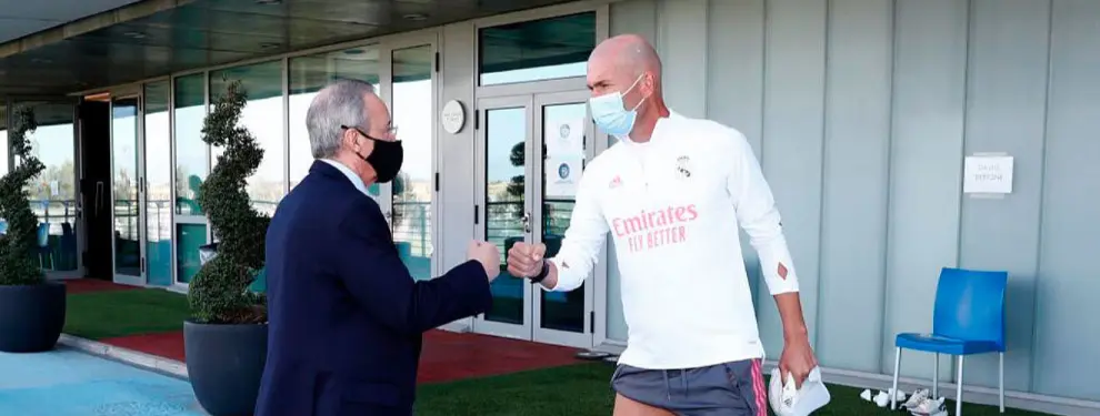Florentino se reunirá con Zidane en unas horas con una oferta brutal