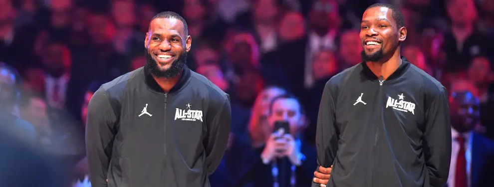 Kevin Durant asesta el golpe final a LeBron James: Lakers en ‘shock’