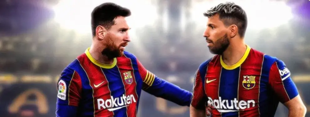Leo Messi confirma su tridente de ensueño: Agüero y él para la 21-22