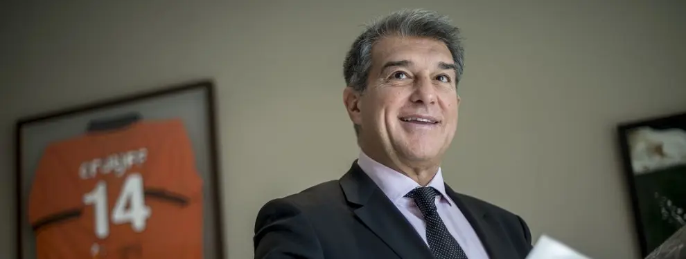 Joan Laporta piensa otra vez en el regreso de un crack para el Barça