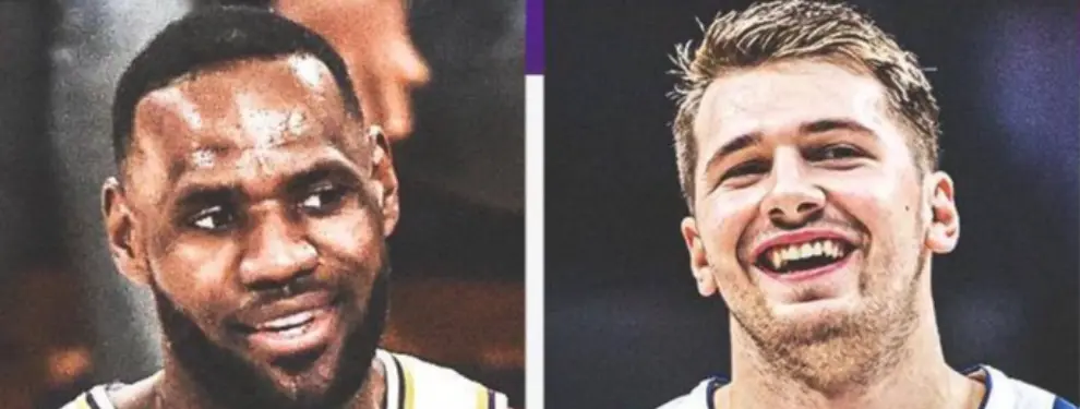 LeBron James y Luka Doncic están atónitos: Lakers y Mavs, adiós premio