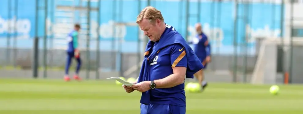 Koeman pide su primer refuerzo 21-22: sorpresa en 'Can Barça' Koeman pide su primer refuerzo 21-22: sorpresa en 'Can Barça'