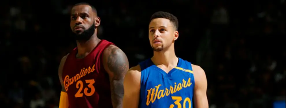 Aviso aterrador de Stephen Curry a LeBron James: hay nueva joya NBA