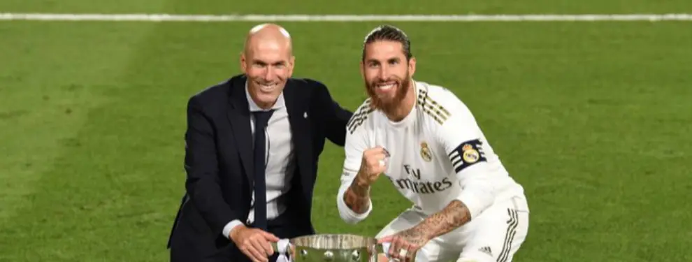 Zidane acerca el bombazo: giro de 180º para Sergio Ramos en Madrid