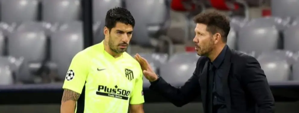 Simeone zanja el problema del 9: Luis Suárez, listo para el anuncio