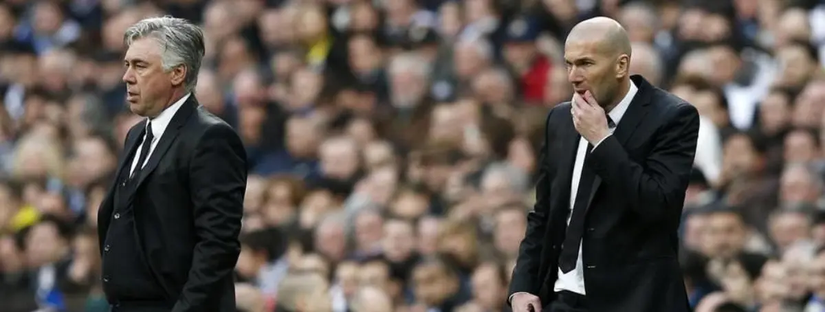 Zidane lo descartó, y Ancelotti también: regreso vetado al Real Madrid