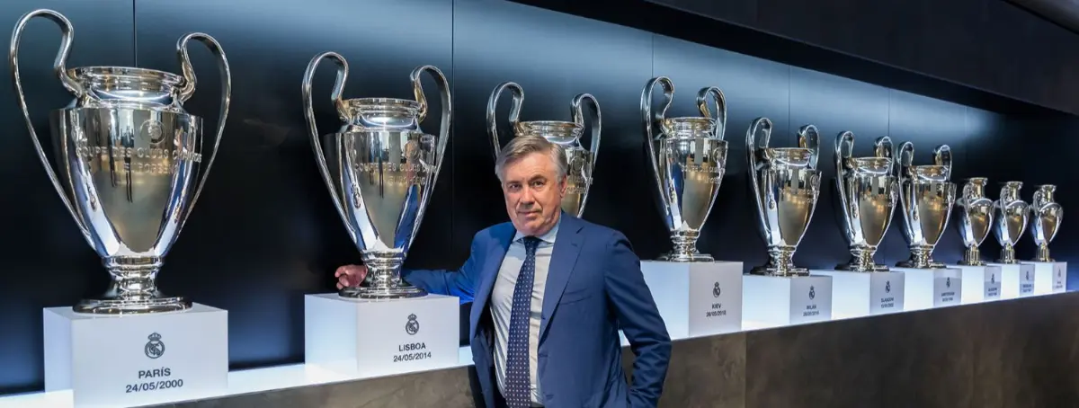 Ancelotti quiere pescar en la Premier: 3 jugadores pide a Florentino