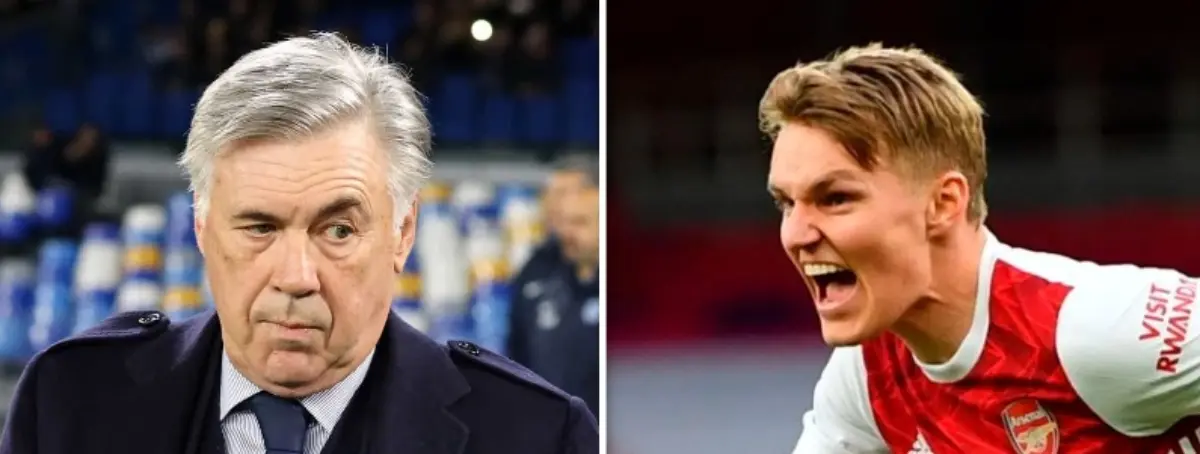 Ancelotti cede y sorprende con Odegaard: este es su precio, Arsenal