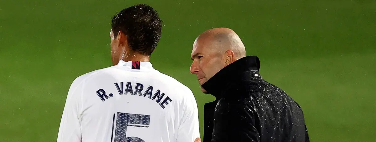 El Real Madrid mete a Raphaël Varane en un cambio de piezas
