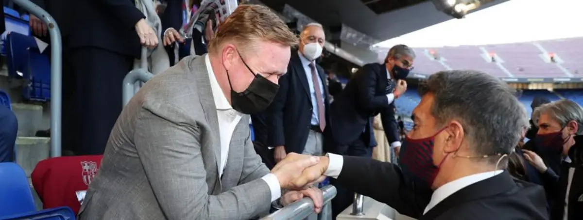 ¡Koeman alucina! Joan Laporta hace un cambio de entrenador en el Barça