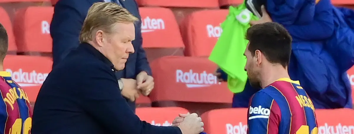 Ronald Koeman quiere retener a un jugador culé: pelea con Leo Messi