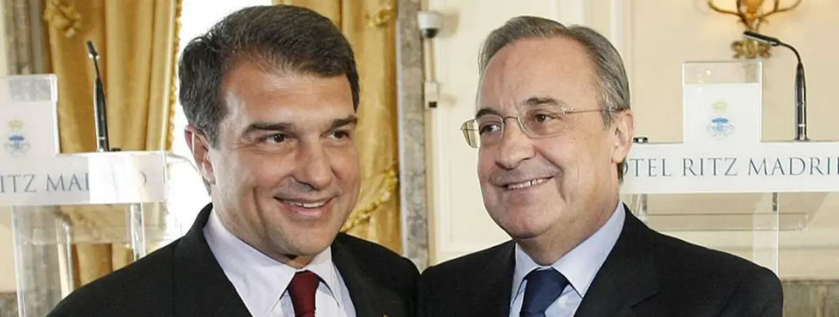 Florentino Pérez le gana la batalla a Joan Laporta por un zaguero