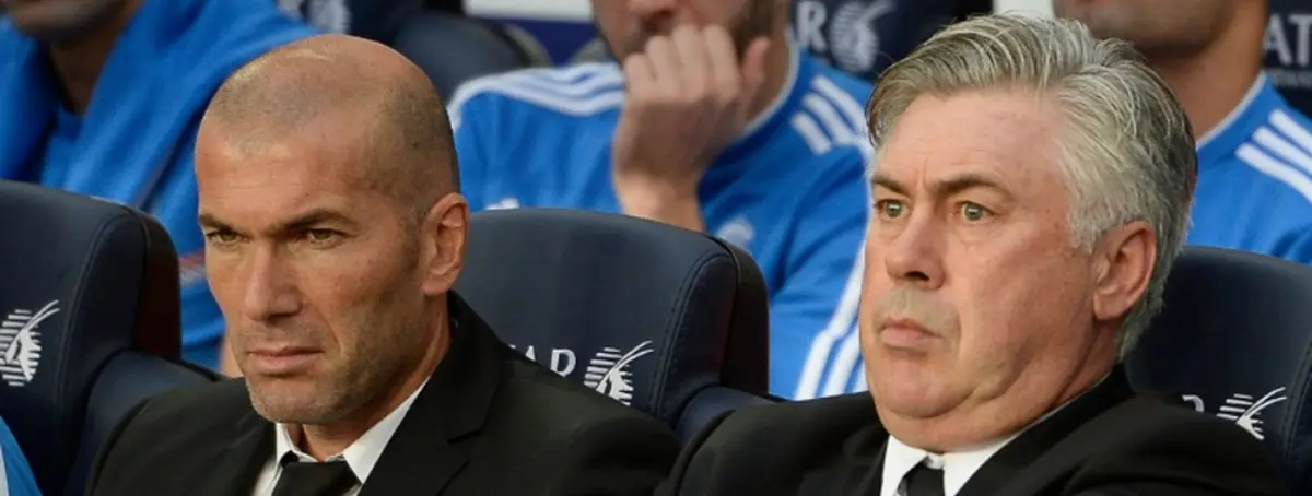 Era una petición expresa de Zinedine Zidane: Ancelotti no lo quiere