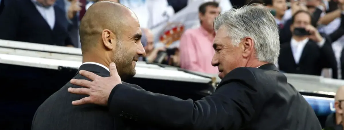 Guardiola negocia con un jugador del Madrid a espaldas de Ancelotti