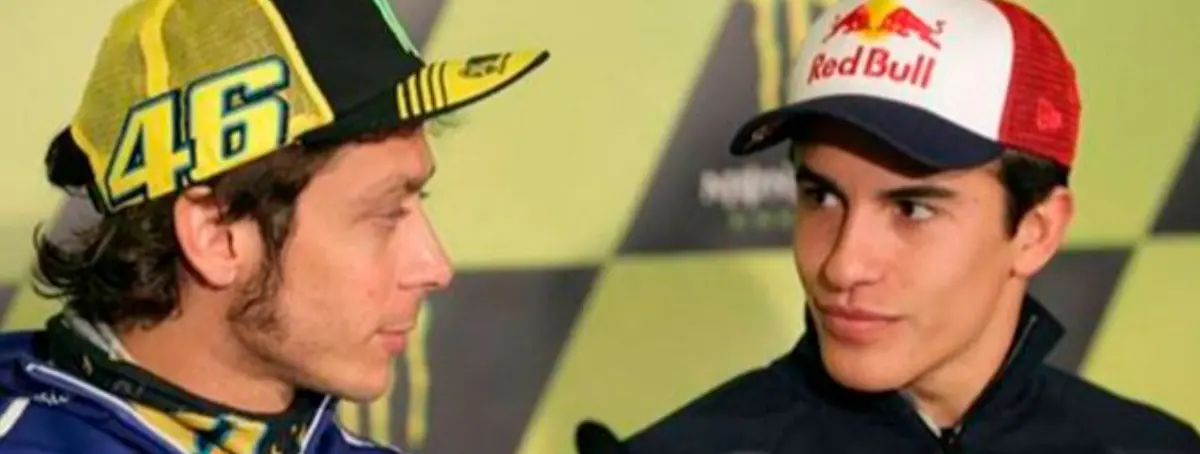Marc Márquez siembra el caos y Valentino Rossi lo eleva: arde Moto GP