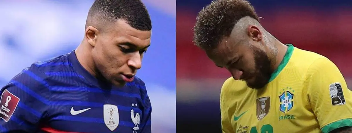 Neymar, consternado en Brasil con la llamada de Mbappé ¿Despedida?