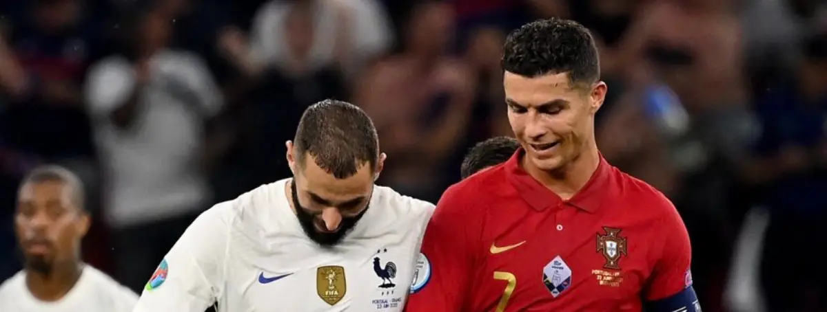 Gesta de Italia y golpe histórico: Karim Benzema y CR7, salpicados