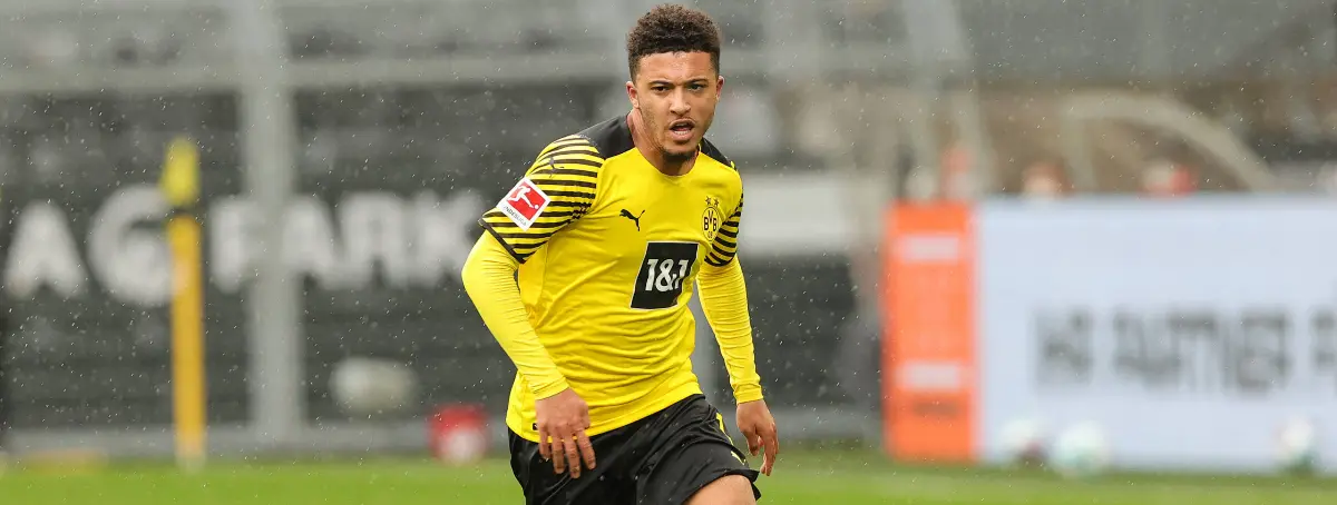 Jadon Sancho y otro más: el doble fichaje que el United roba al Madrid