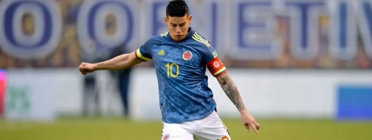 James Rodríguez rompe la Premier y al Everton y elige nuevo equipo