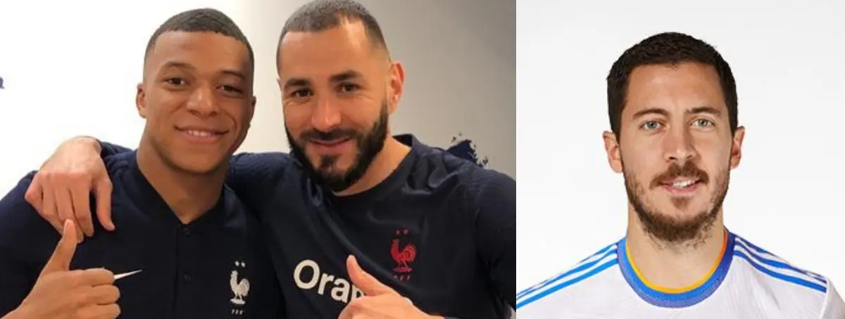 Neymar tira la toalla con Kylian Mbappé y Eden Hazard acelera por él